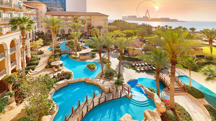 The Ritz Carlton Dubai Sunset Pool Beach1